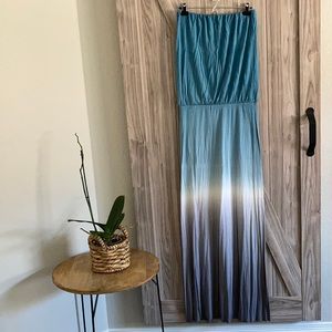 LIKE NEW Young Fabulous & Broke ombré tube top dress